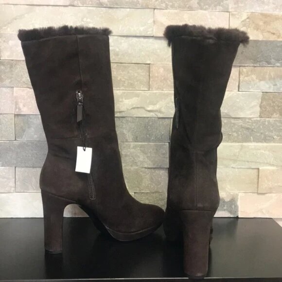 CALVIN KLEIN Pebbles Faux Shearling Lined Boot - Picture 5 of 6